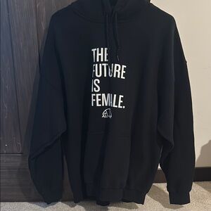 The Future is Female Basketball Hoodie